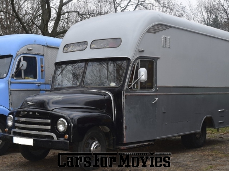 CarsForMovies | Opel Blitz 1.75  1959 Deutschland Grau Sonstige Nutzfahrzeug Spezialfahrzeug Berlin 4323 Oldtimer Kastenwagen Verkaufswagen Zirkus